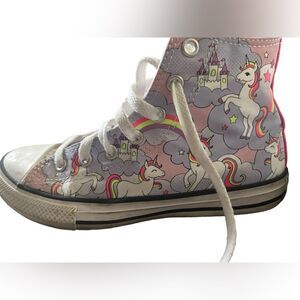 Kids Unicorn Converse size 2.5